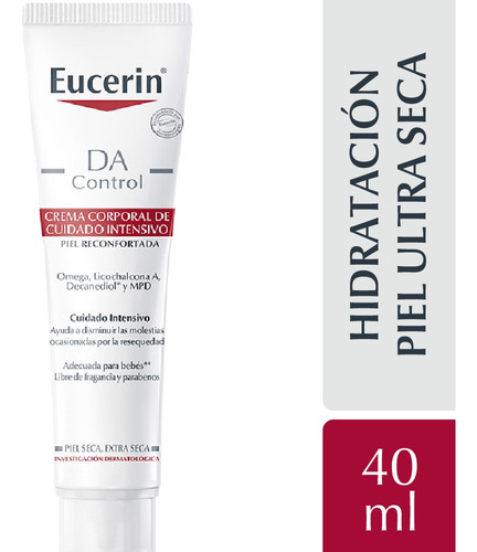 Eucerin Da Control Crema Cuidado Intensivo X 40ml