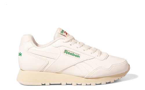 Zapatillas Reebok Glide Crema Verde Mujer