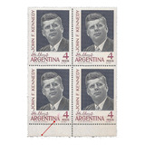 Argentina Gj 1276 Kennedy Mint 685 Variedad Color Arrastrado
