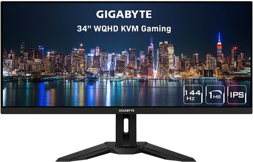 Gigabyte M34wq Monitor Gamer Wqhd Ips 144hz 91% Dci-p3 34''