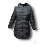 Campera Puffer Dama Negro Sun Miss