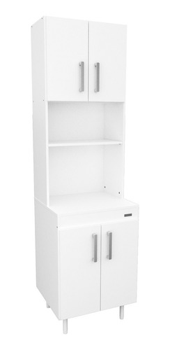 Aparador Columna De Cocina 4 Puertas Organizador