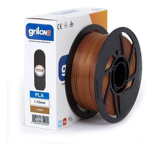 Filamento Pla Ingeo 1.75mm Grilon3 1kg - Impresora 3d Dropix