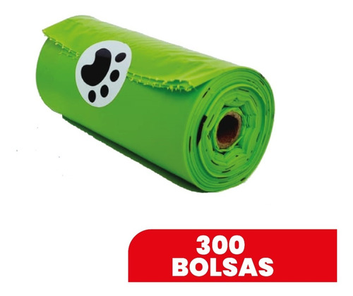 300 Bolsas Ecológicas Biodegradables Popo Mascota Resistente