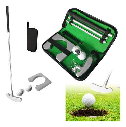 Juego De Putting De Golf Con Putter De Golf 2pelotas De Golf