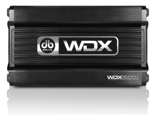 Amplificador Mini 1 Canal Db Drive Wdx1500.1 1500w Subwoofer Color Negro