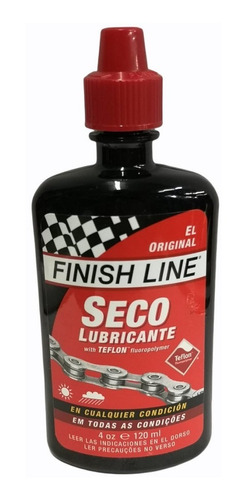 Lubricante Finish Line Seco Con Teflón 4oz Bicicleta