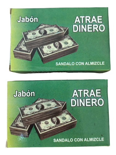 Jabón Atrae Dinero - Plata Pack 2 Unidades