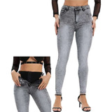 Jeans Con Faja Interna Reductora Pantalon Elasticado