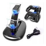 Carregador Duplo Ps4 Playstation 4 Base Dock 2 Controle Sony