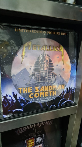 Lp Metallica The Sandman Cometh Imp Lacrado Frete Grátis 