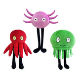 Juego De Peluche Para Mascotas Con Forma De Salamandra, 3 Un