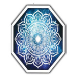 Quadro Mandala Arvore Da Vida Placa Decorativa Mdf Oitavado