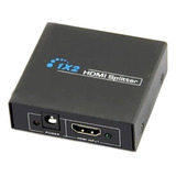 Splitter 1x2 Distribuidor De Sinal Hdmi  Duplicado Tv