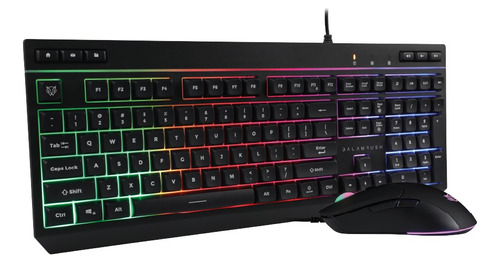 Combo Balam Rush Gamer 2 En 1 Teclado Mouse Usb Rgb Ktm555