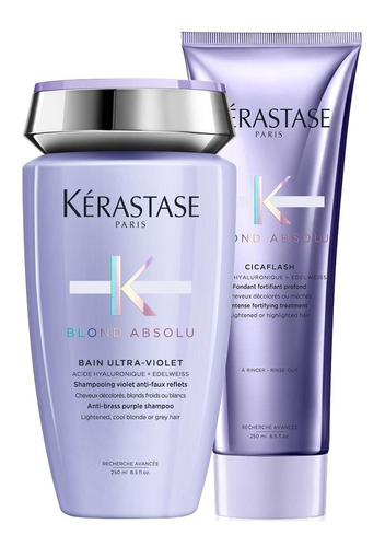 Kit Blond Absolu: Shampoo Ultra Violet + Acondicionador