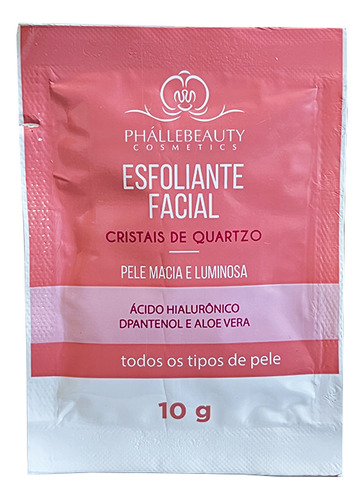 Mascara Esfoliante Facial Cristais Quartzo Phállebeauty 10g