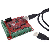 Placa Controladora Cnc Usb Mach3 Rnr Eco Motion 4 Eixos