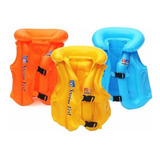 Chaleco Salvavidas Flotador Inflable Seguridad Niños Talla S