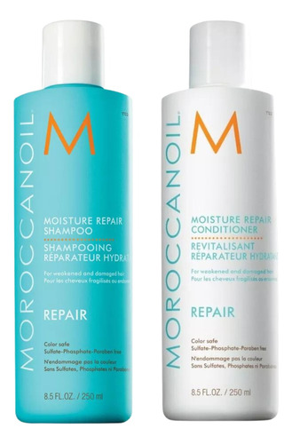 Shampoo Y Acondicionador Repair X 250ml Moroccanoil