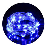 Alambre Luces Led 5 Metros Exterior Cable Tira Hilo Pilas Navidad