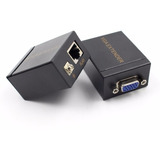 Adaptador Extensor Vga Video Via Cabo Rede Rj45  60m 1080p