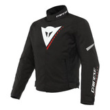 Chamarra Para Moto Dainese Veloce  D-dry Negro/ Blanco/ Rojo