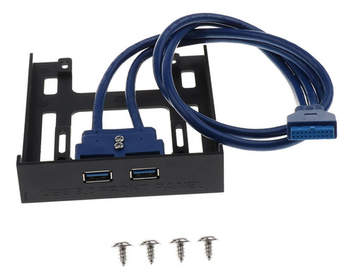 3.5  Floppy Bay High 20pin 2port Usb 3.0 Hub Pc