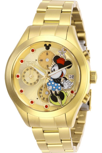 Reloj Para Mujer Invicta Disney Limited Edition 27402 Oro