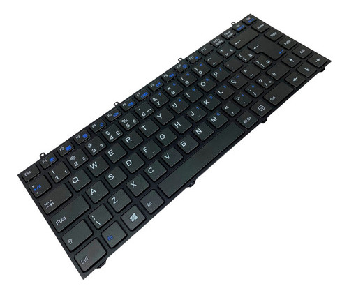 Teclado Para Notebook  W7530 - Mp-12r78pa-430 Preto