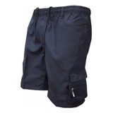 Bermuda Cargo Hombre Casualvarios Bolsillos