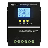 Controlador De Carga De Panel Solar 100a Mppt 24v*