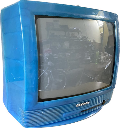 Tv Hitachi 14  Azul