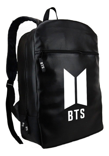 Mochila Escolar Bolsa Grande Infantil Alças Reforçadas K-bts