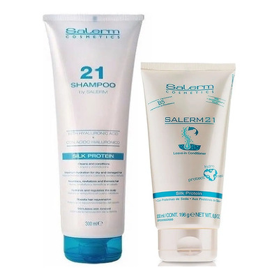 Salerm 21 Kit Reparador Shampoo 300ml + Acondicionador 200ml | Envío gratis