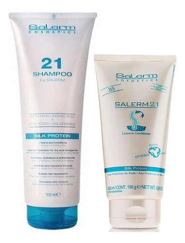 Salerm 21 Kit Reparador Shampoo 300ml + Acondicionador 200ml