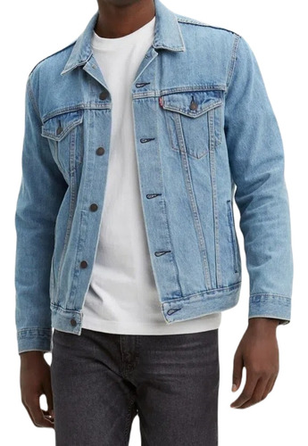 Campera De Jean Hombre Levis Denim Importada Original Light