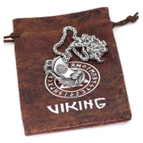 Collar Vikingo Valknut Barco Acero Hombre 2021