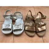 Lote Combo X2 Pares Sandalias Nena T 29