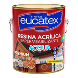 Resina Acrilica 3,6l A Base De Água - Cerâmica Onix, Incolor