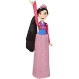Boneca Princesa Mulan Disney Royal Shimmer Brilhantes 