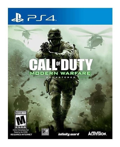 Call Of Duty Modern Warfare Remastered 16' Fisico Ps4