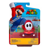 Jakks Super Mario Bros Shy Guy Con Accesorio Para Diorama