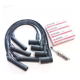 Kit Cables + Bujías Ford Escort Zetec Rocam 1.6 8v  Apto Gnc