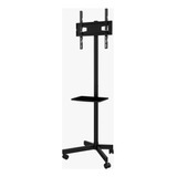 Soporte Naku Tipo Rack Tvr001 Con Ruedas Hasta 55