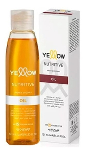 Olio Serum Yellow Oil Argán Y Coco Cabellos Secos 120ml