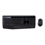 Teclado E Mouse Sem Fio Logitech Confortável Mk345