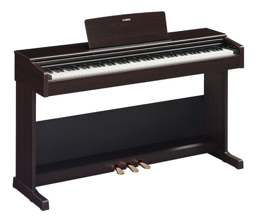 Piano Digital Yamaha Arius Ydp-105r Dark Rosewood Resonancia