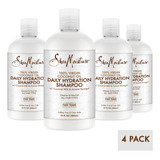 Shea Moisture Shampoo Hidratante Aceite De Coco 4 Pack 384ml