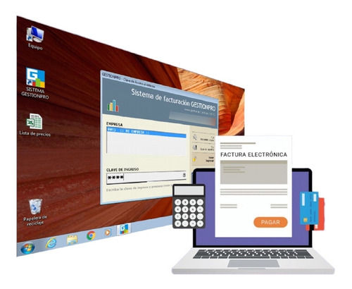 Sistema Gestionpro Con Factura De Credito Electronica Mipyme